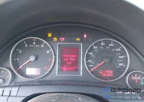 2007 Audi A4 2.0T из США, поврежденный, VIN WAUDF78E47A016020